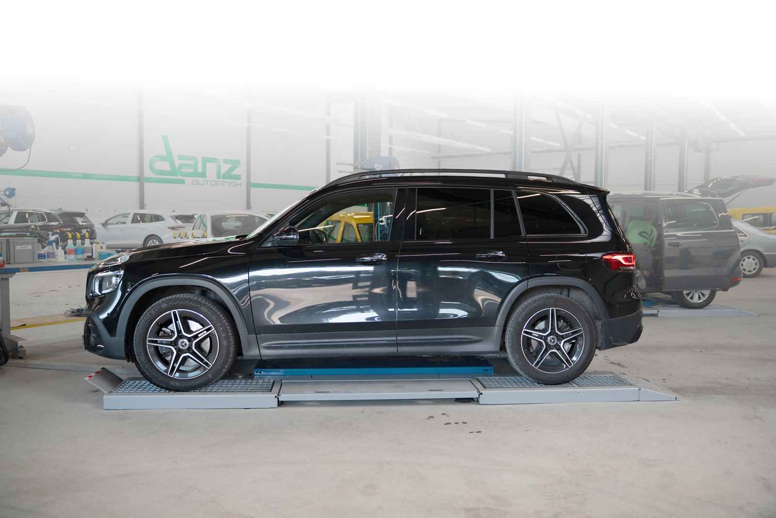 Fahrzeug nicht poliert.