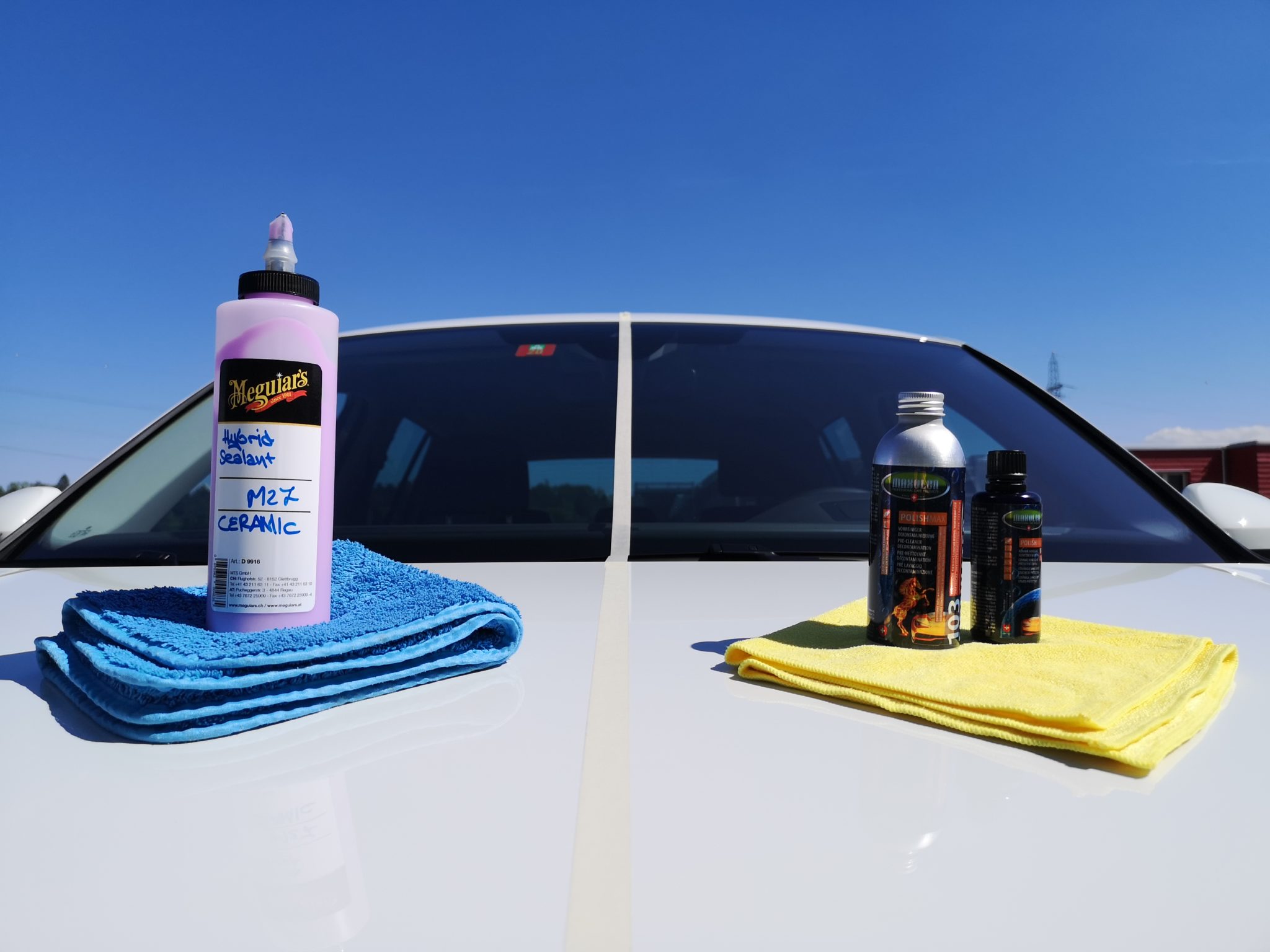 Lackversiegelung im Vergleich